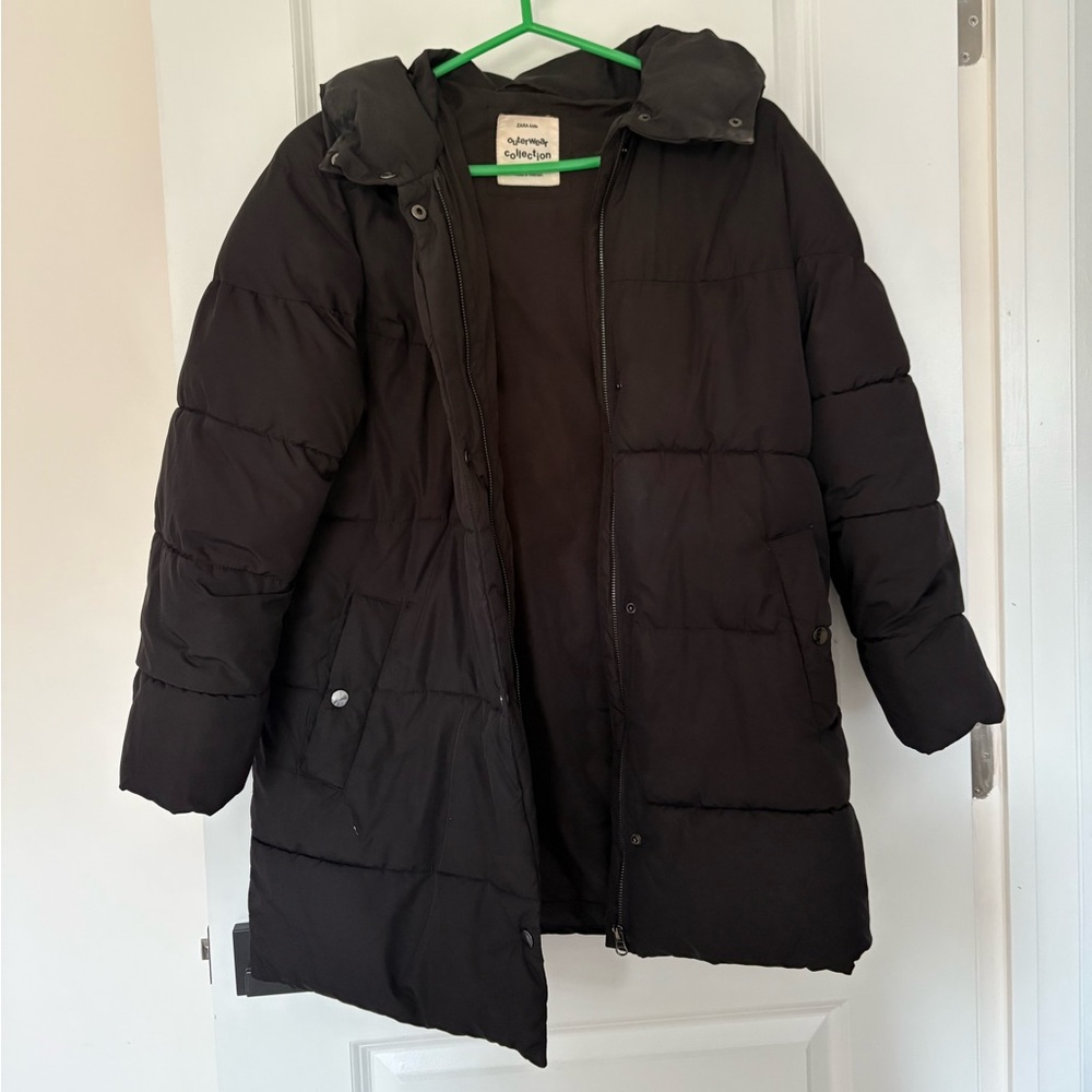Zara Black Outerwear Jacket